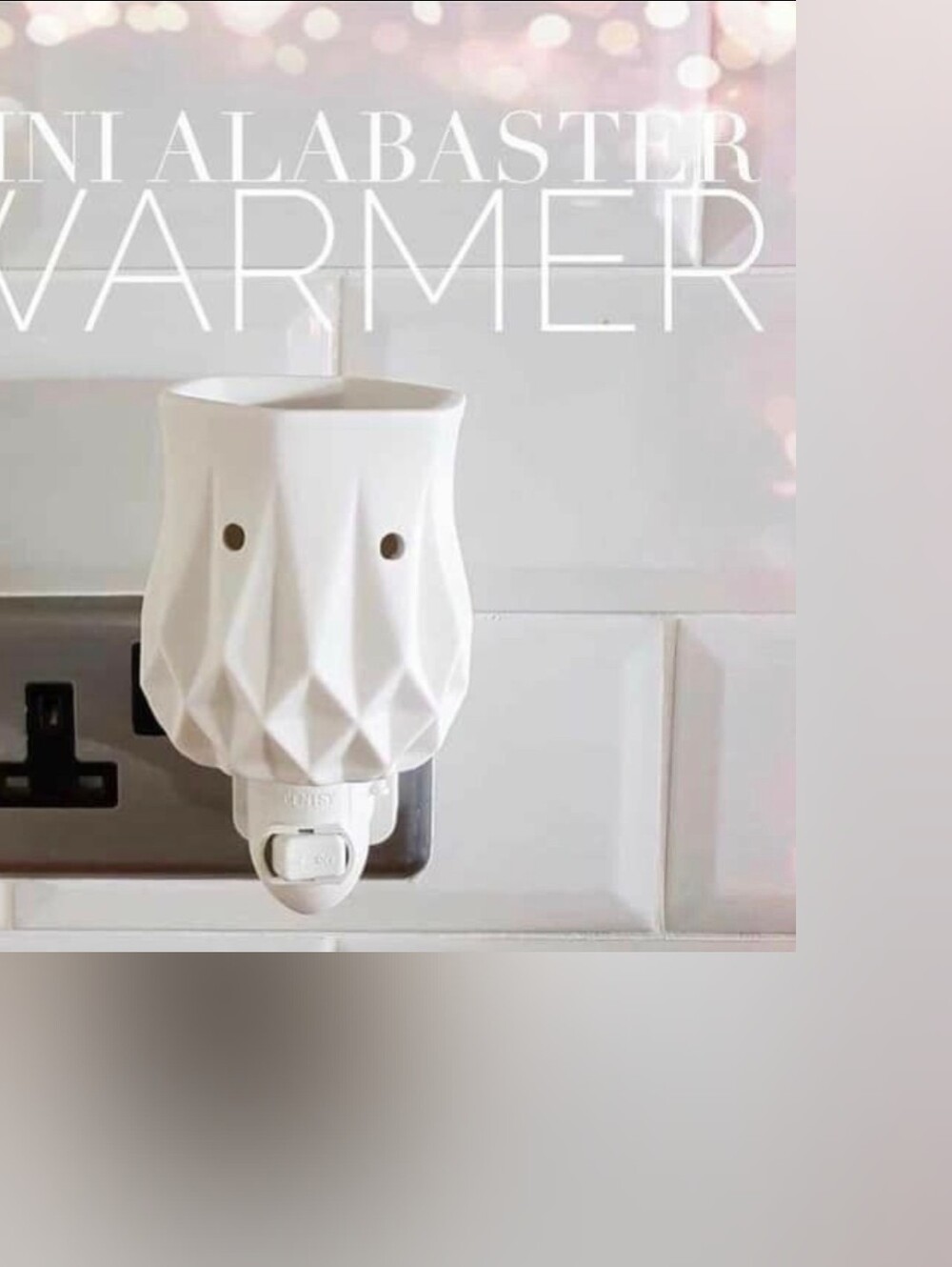 Mini Alabaster Warmer